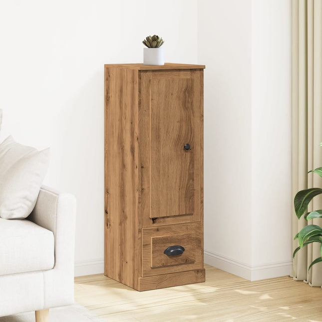 Credenza Rovere Artigianale 36x35,5x103,5 cm Legno Multistrato