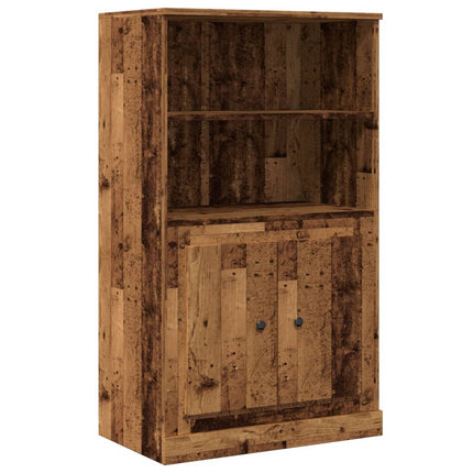 Credenza Legno Antico 60x35,5x103,5 cm in Legno Multistrato