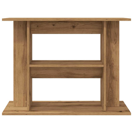 Supporto Acquario 80x35x60 cm Multistrato Rovere Artigianale