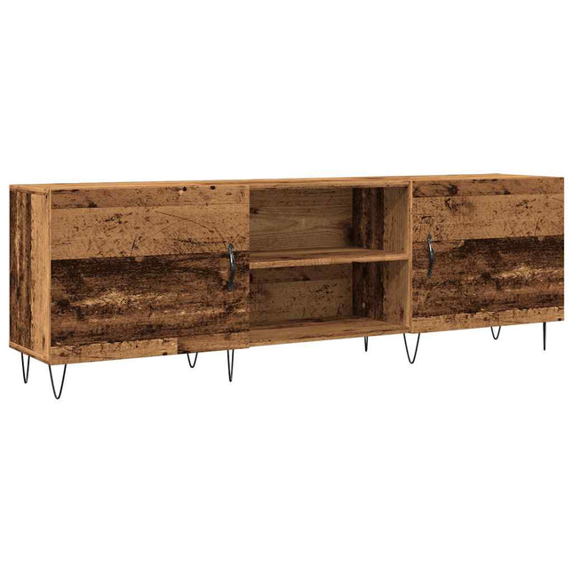 Mobile Porta TV Legno Antico 150x30x50 cm in Truciolato