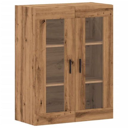 Mobile a Parete Rovere Artigianale 69,5x34x90 cm