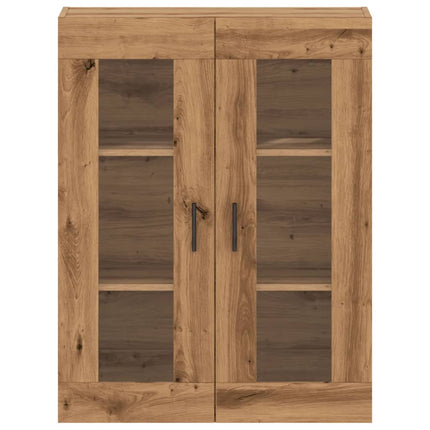 Mobile a Parete Rovere Artigianale 69,5x34x90 cm