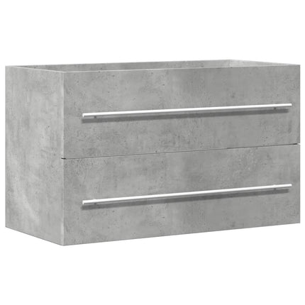 Mobile Lavabo Rovere Artigianale 80x38,5x48 cm in Truciolato