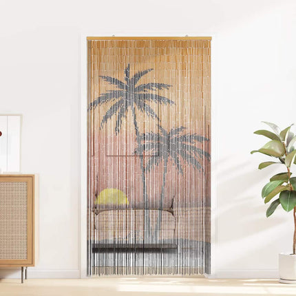 Tenda Antimosche per Porte Stampa Palma 90x220 cm BambÃƒÆ’Ã‚Â¹