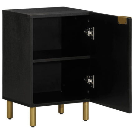 Mobile da Bagno Nero 38x33x58 cm in Legno Multistrato