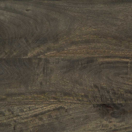 Tavolino da Salotto Nero 100x54x40cm in Legno Massello di Mango