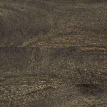 Tavolino da Salotto Nero 80x54x40 cm in Legno Massello di Mango