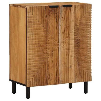 Credenza 60x33x75 cm in Legno Massello di Acacia