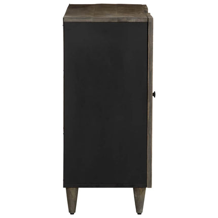 Credenza 90x33x75 cm in Legno Massello di Mango