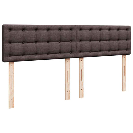 Struttura Letto Pouf con Materasso 200x200 cm in Tessuto