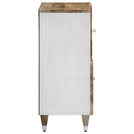 Credenza 80x33,5x75 cm in Legno Massello di Mango
