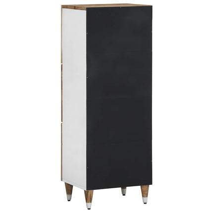 Credenza 40x33,5x110 cm in Legno Massello di Mango