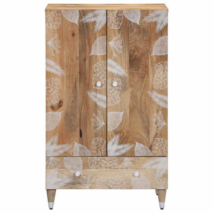 Credenza 60x33,5x100 cm in Legno Massello di Mango