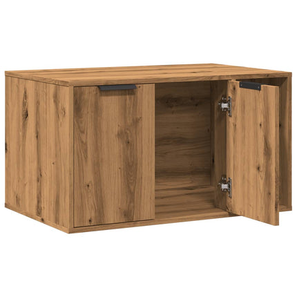 Recinto Lettiera Rovere Artigianale 80x50x45 cm in Truciolato