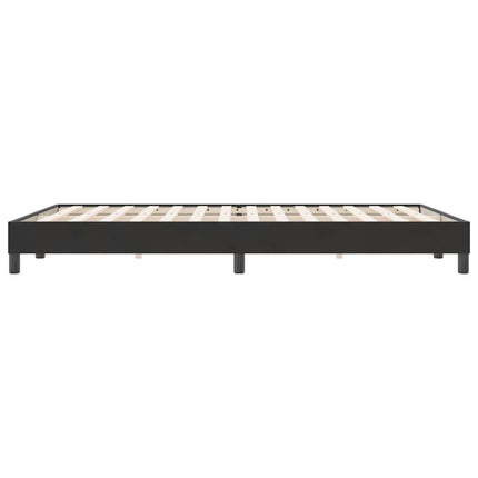 Giroletto senza Materasso Nero 140x220 cm in Velluto