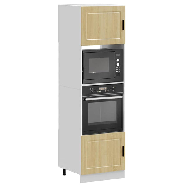 Armadi Forno 2 pz Porto Rovere Sonoma in Legno Multistrato