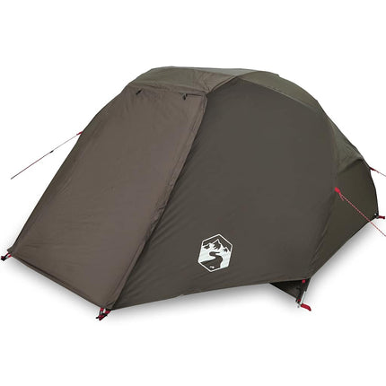 Tenda da Pesca per 5 Persone Marrone Impermeabile
