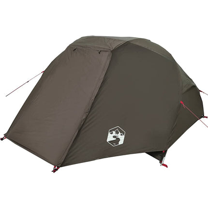 Tenda da Pesca per 5 Persone Marrone Impermeabile