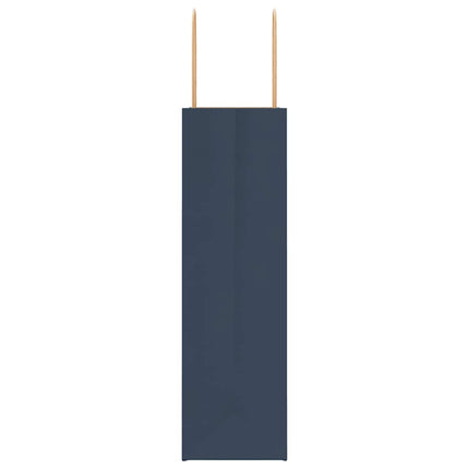 Sacchetti di Carta Kraft 50 pz con Manici Blu 21x11x36 cm