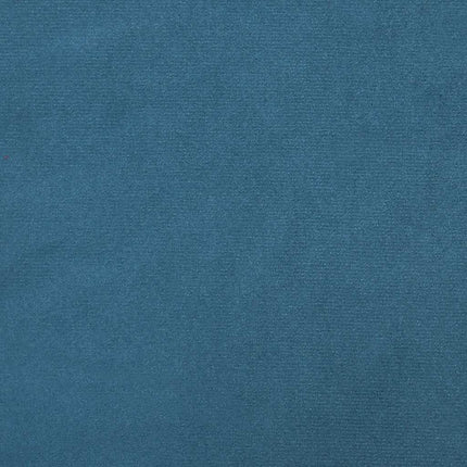 Giroletto a Molle con Materasso Blu Scuro 160x220 cm in Velluto