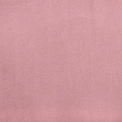 Giroletto a Molle con Materassi Rosa 200x210 cm in Velluto