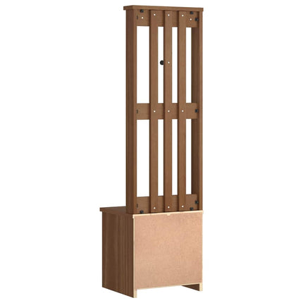 Albero da Ingresso SANDENS 45x40x159,5 cm in Legno di Pino