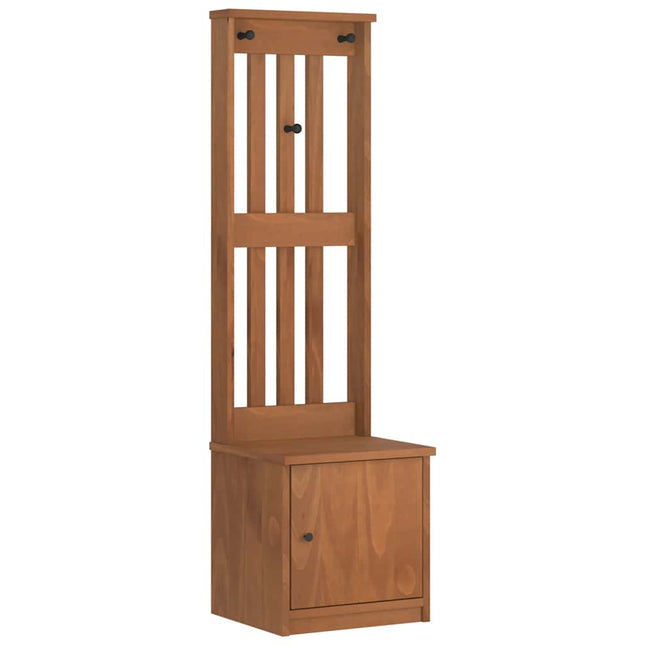 Albero da Ingresso SANDENS 45x40x159,5 cm in Legno di Pino