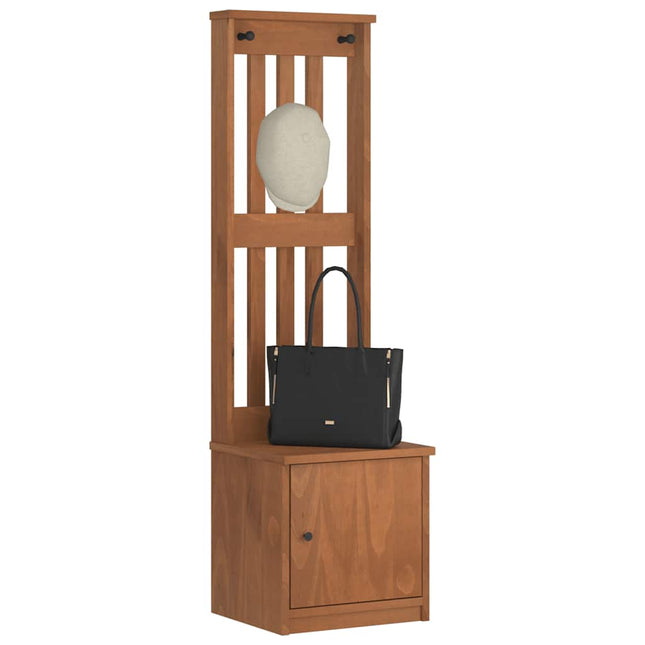 Albero da Ingresso SANDENS 45x40x159,5 cm in Legno di Pino