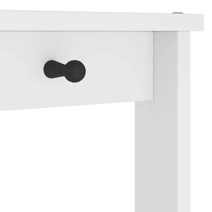 Albero da Ingresso SANDENS Bianco 87x40x159,5 cm Legno di Pino