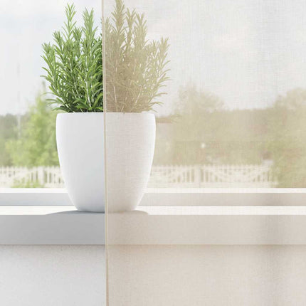 Tende in Voile con Occhielli 2 pz Crema 140x260 cm
