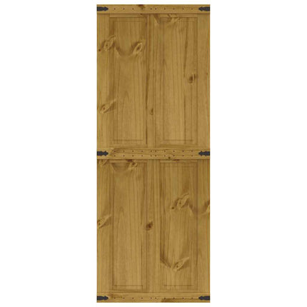 Porta per Granaio CORONA 70x210 cm in Legno Massello di Pino
