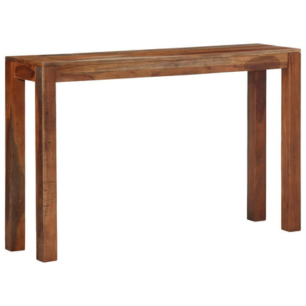 Tavolo Consolle 120x30x76 cm in Legno Massello di Acacia
