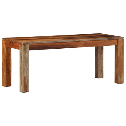 Panca 110 cm in Legno Massello di Acacia