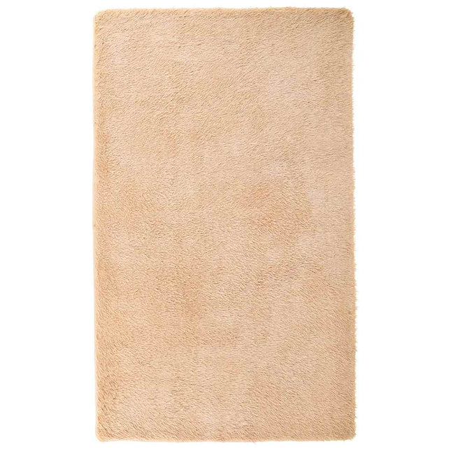 Tappeto Shaggy a Pelo Lungo NAVARRA Beige 60x100 cm poliestere