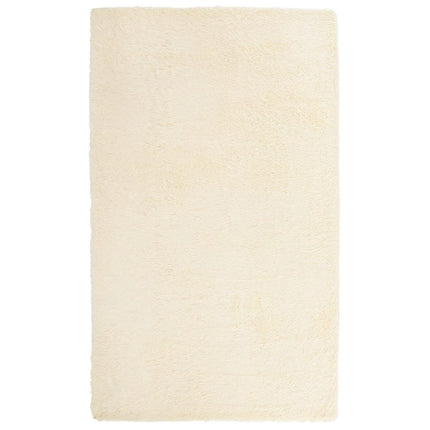 Tappeto Shaggy a Pelo Lungo NAVARRA Crema 60x100 cm poliestere