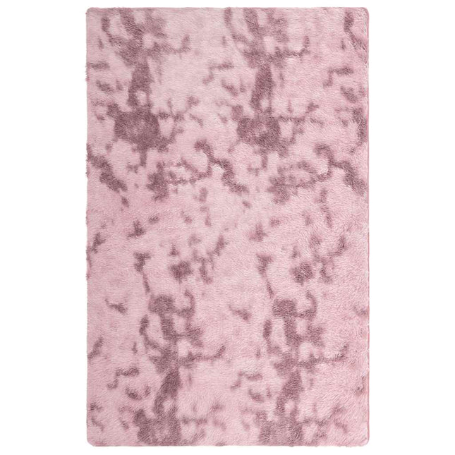Tappeto Shaggy a Pelo Lungo NAVARRA Rosa Antico 130x200cm