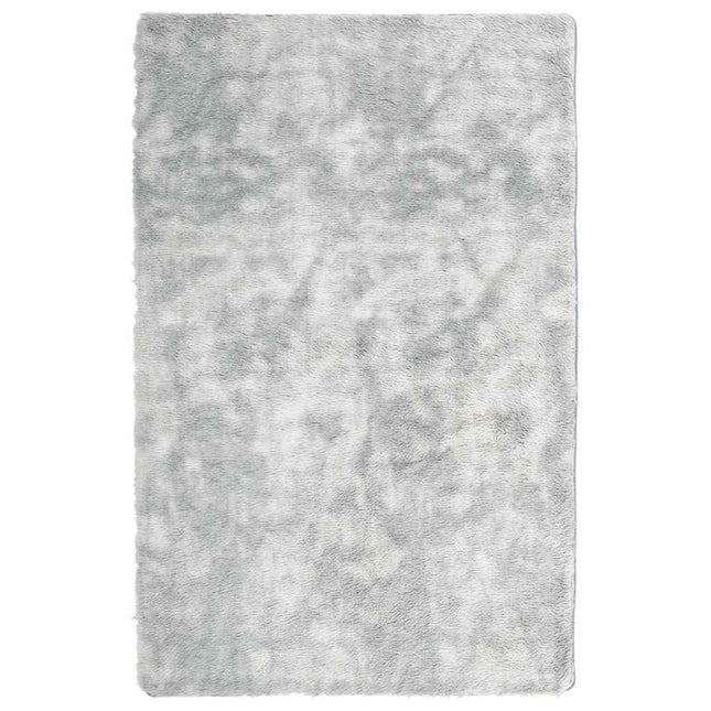 Tappeto Shaggy a Pelo Lungo NAVARRA Grigio Chiaro 130x200 cm