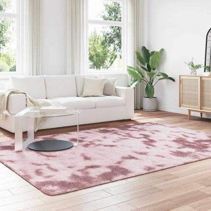 Tappeto Shaggy a Pelo Lungo NAVARRA Rosa Antico 200x290cm