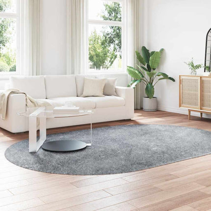 Tappeto Shaggy a Pelo Lungo NAVARRA Grigio Argento 300x200 cm