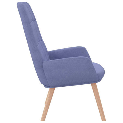 Sedia Relax Blu Jeans in Tessuto
