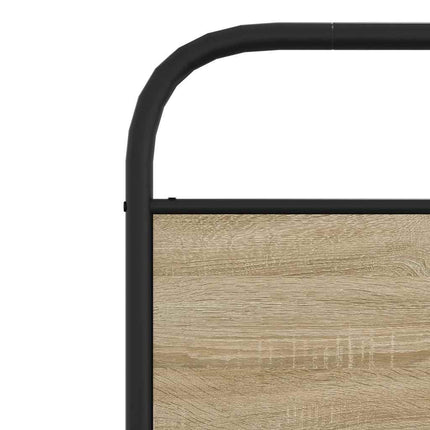 Giroletto senza Materasso Rovere Sonoma 80x200 cm in Truciolato