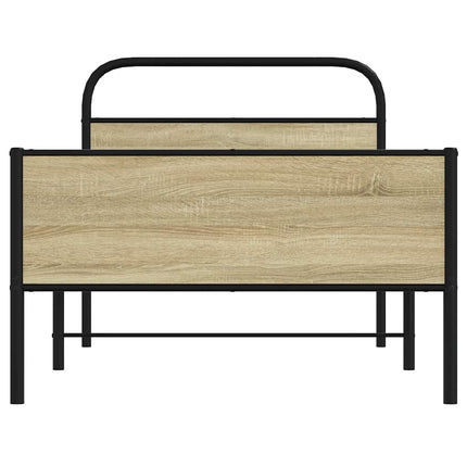Giroletto senza Materasso Rovere Sonoma 90x190 cm in Truciolato
