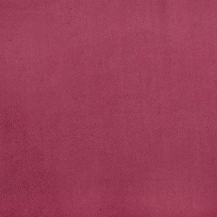 Sedie da Pranzo 6 pz Rosso Vino in Velluto