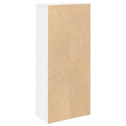 Mobile da Bagno con Portarotolo Bianco 39x22x90 cm