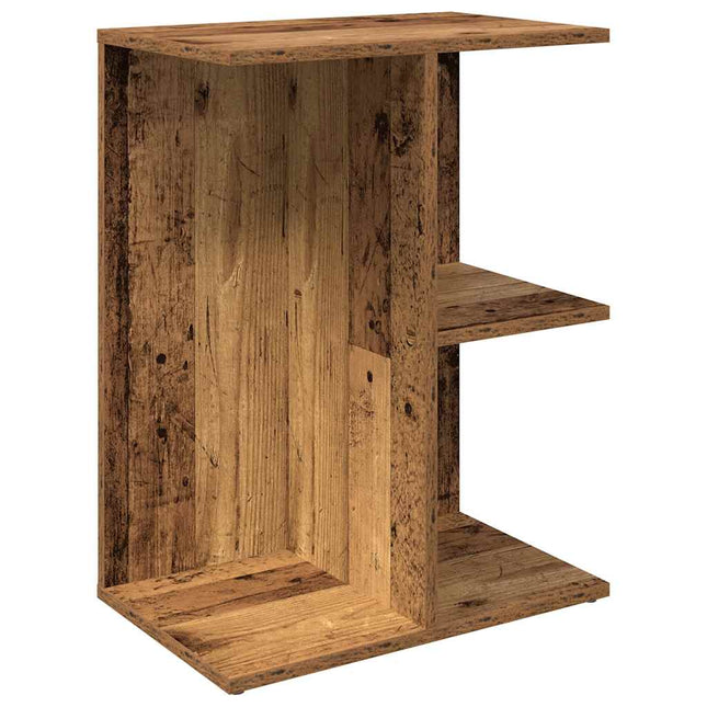 Comodino Legno Antico 46,5x29x61 cm in Legno Multistrato