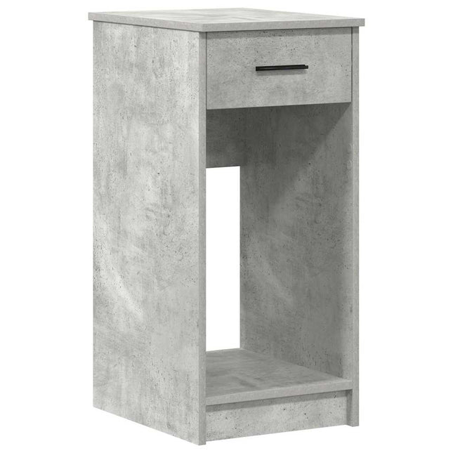 Supporto a Torre per Computer con Cassetto Grigio 35x45x77 cm