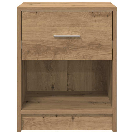 Comodino con Cassetto Rovere Artigianale 40x34x50 cm