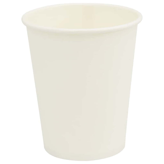 Bicchieri da CaffÃƒÂ¨ in Carta 1000 pz 8oz 200ml Bianco