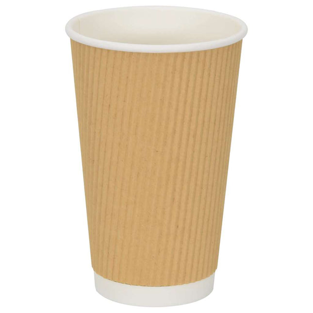 Bicchieri da CaffÃ¨ in Carta 500 pz 16oz 400ml Marrone