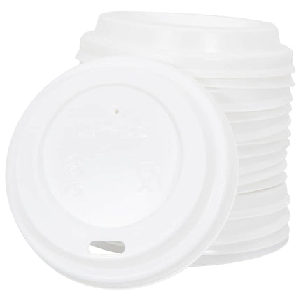 Coperchi Tazze da CaffÃƒÂ¨ Carta ÃƒËœ60mm 4oz 1000 pz Plastica Bianca